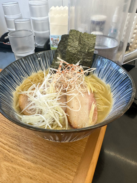 「塩ラーメン」@JAPANESE RAMEN マンちゃん 住吉店の写真