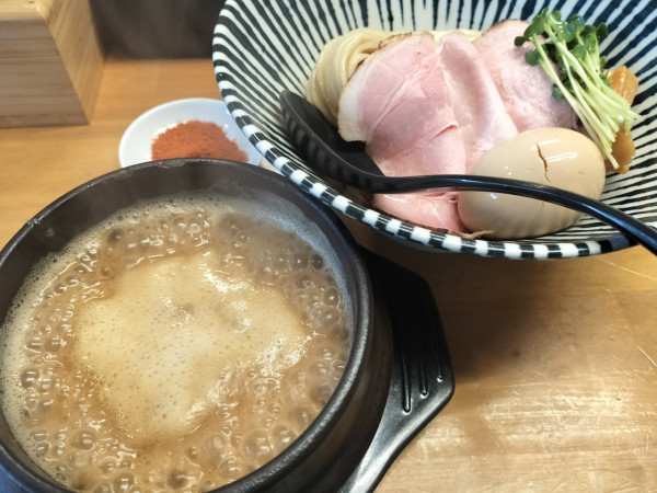 「7種のスパイス　特製辛つけ麺」@麺や鶏とだしの写真