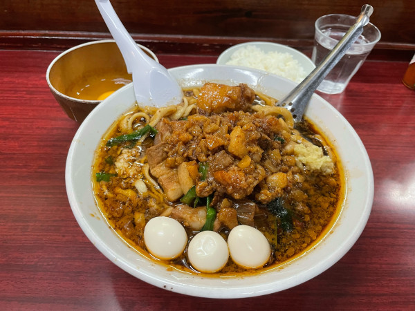 「スタ満セット + まさお」@元祖スタミナ満点らーめん すず鬼の写真