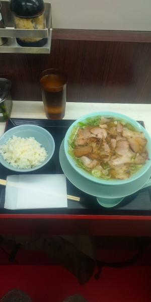 「チャーシュー麺」@新橋ニューともちんラーメン 神保町店の写真