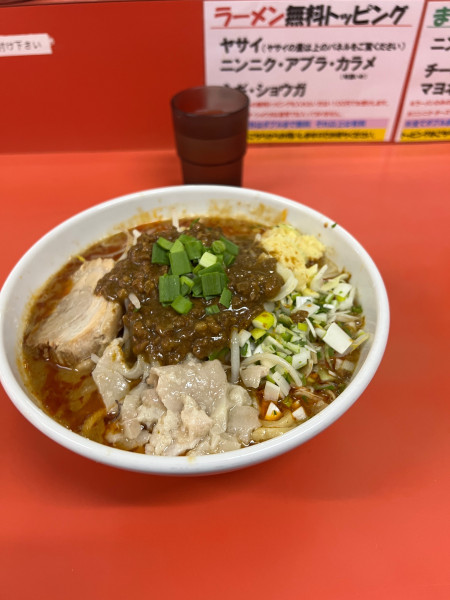 「カレー担々麺　限定」@らー麺 ぶたのジョーの写真