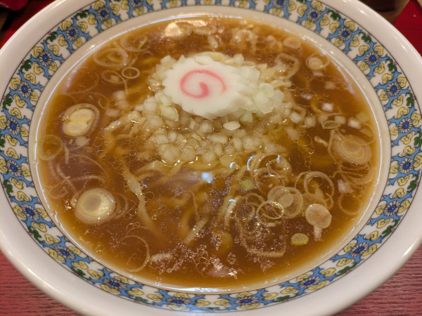 「朝かけ節中華そば　800円」@麺創庵 砂田の写真