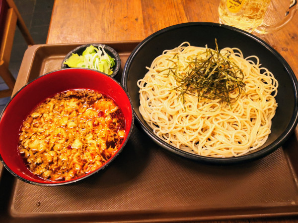 「肉つけそば（650円）」@匠そばの写真