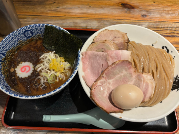 「特製つけ麺（中）」@松戸中華そば 富田食堂の写真