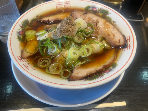 「生姜焼豚麺（限定）」@柳麺まる重の写真