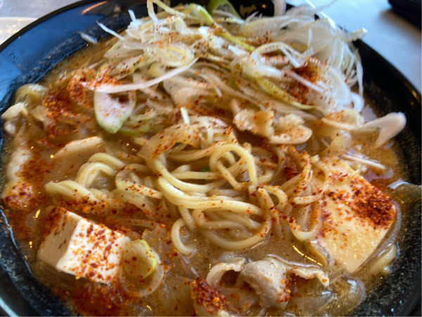 「豚汁ラーメン」@らあめん花月嵐 ひたちなか高場店の写真