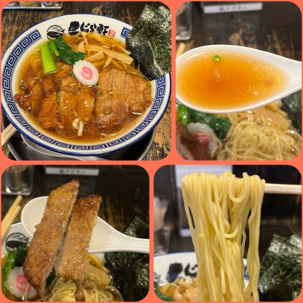 「パーコ麺（濃口醤油味）￥1250」@くじら軒 横浜本店の写真
