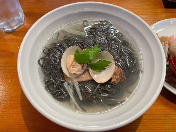 「蛤らぁーめん・塩」@寿司・割烹 のはらの写真