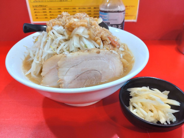 「小ラーメン＋しょうが」@立川マシマシ 太田店の写真