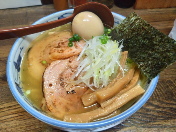 「特製魚こく塩」@らぁめん天天の写真