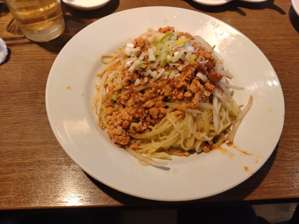 「汁なし担々麺 その他宴会」@台湾料理 桃園の写真