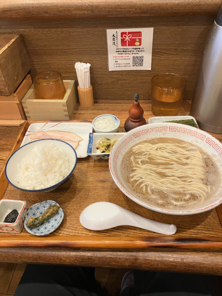 「のどぐろ定食」@炭火焼濃厚中華そば 大覇道の写真