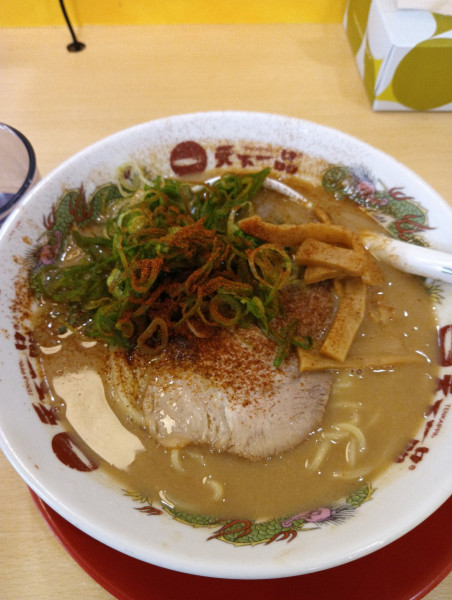 「こってり　一辛」@天下一品 関内店の写真