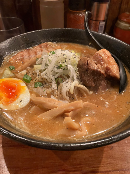 「味噌ラーメン角煮」@ひろやの写真