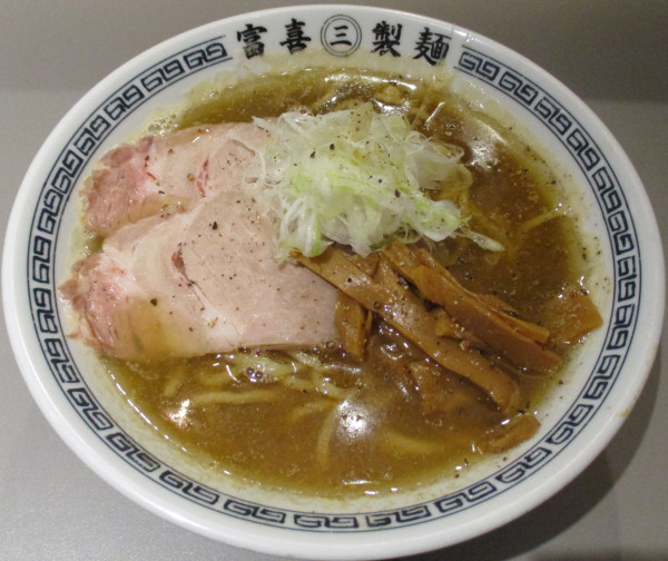 「中華そば　1250円」@富喜製麺研究所 六本木店の写真