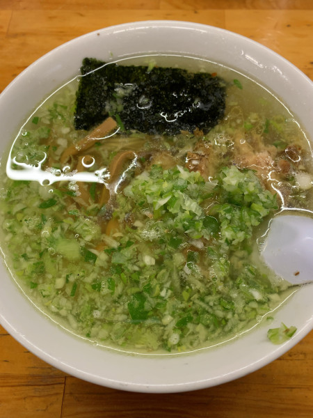 「塩ラーメン(薬味多め)」@珉珉の写真