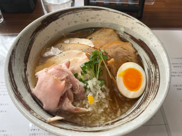 「特選あごだし麺」@西山屋の写真