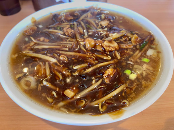 「サンマーメン  肉増し」@YOKOHAMA中華そば かみ山の写真