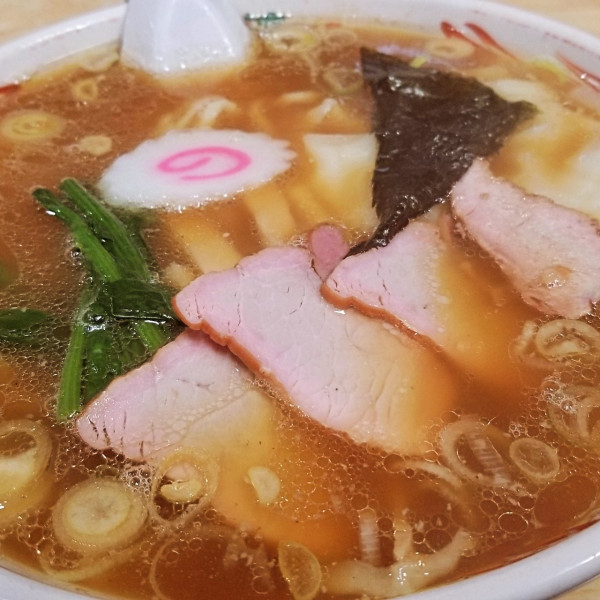 「ワンタンメン」@手打ちラーメン みうらの写真
