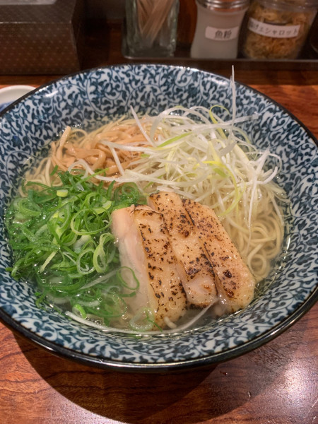 「あっさり鶏そば」@鶏そば 一瑳の写真