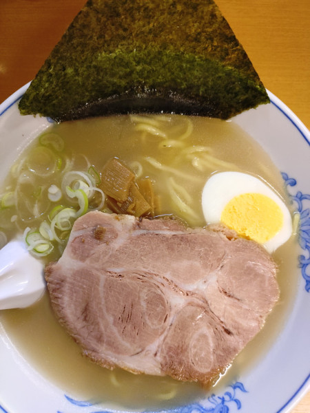 「塩ラーメン(太麺) 850円」@ラーメン きむら屋の写真