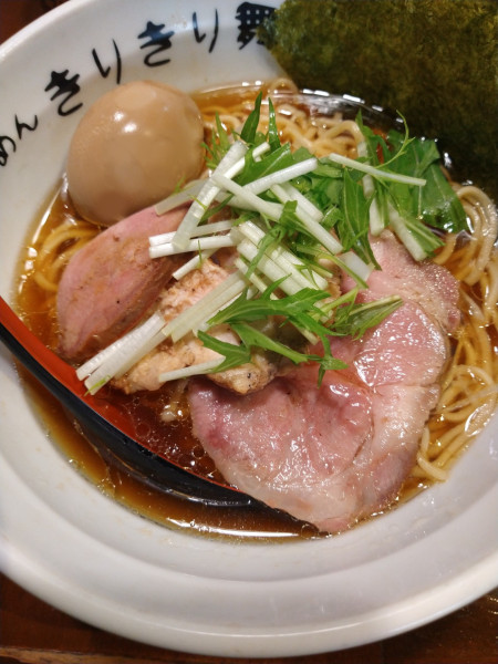 「天草大王の清湯ラーメン」@葉月直系 きりきり舞の写真