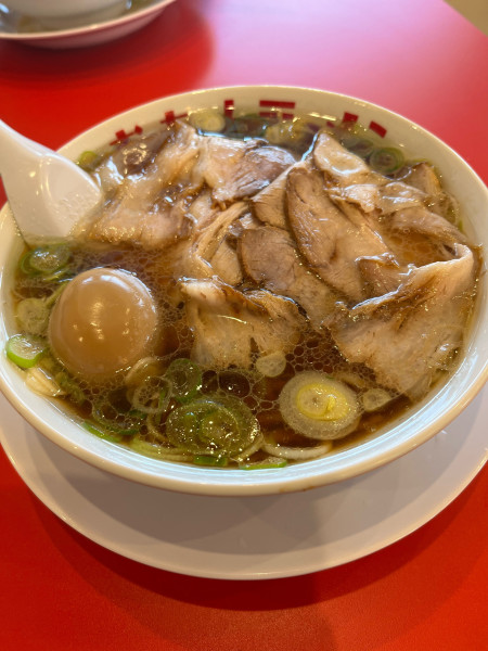 「味玉チャーシューメン」@むーちゃんラーメンの写真