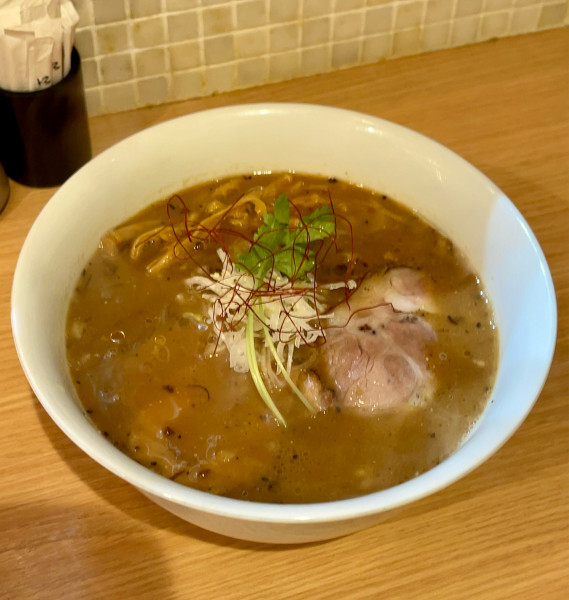「味噌らーめん（1100円）」@RAMEN ガモウスマイルの写真