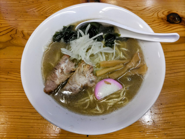 「煮干しそば 750円」@中華そば うまてつの写真