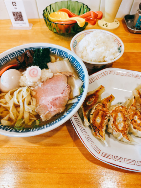 「味玉ラーメン」@口樂 城山店の写真