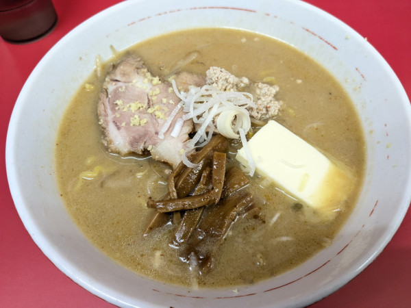 「味噌拉麺 バター」@札幌焼き味噌ラーメン みずきの写真