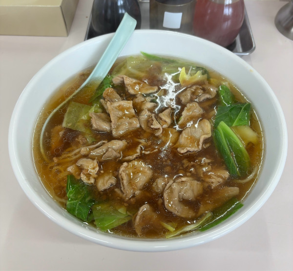 「肉そばラーメン」@ラーメン 徳とくの写真