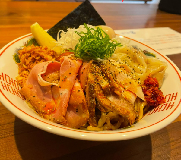 「まぜそば」@自家製手もみ麺 鈴ノ木の写真