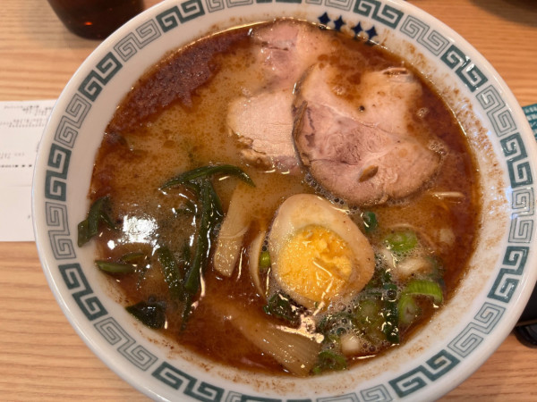 「細麺桂花850円+替玉150円」@桂花ラーメン 新橋虎ノ門店の写真
