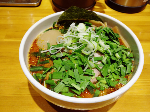 「特製辛ら～麺（1,250円）＋大盛り（0円）」@つけ麺 燕武の写真