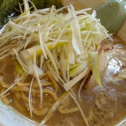 ネギ醤油ラーメン