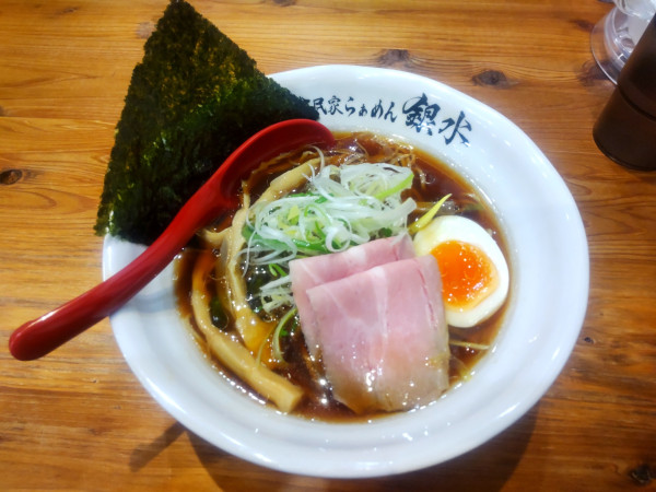 「淡麗醤油1000円」@古民家らぁめん銀水の写真