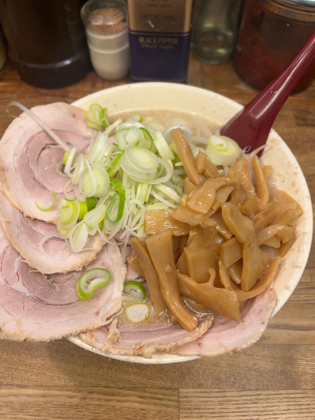 「チャーシュー麺　めんま」@らーめん弁慶 門前仲町店の写真