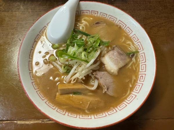 「ラーメン　600円」@奥市ラーメン ちーちゃんの写真