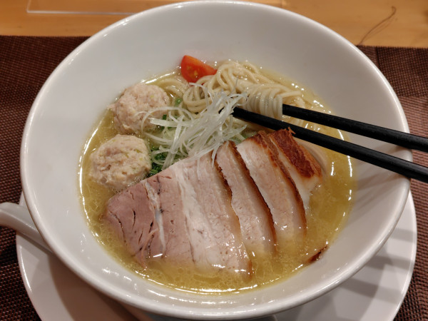 「特製しお·ライス(小)」@自家製麺ほんまの写真