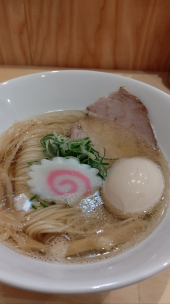 「味玉塩らーめん」@中華そば みつ葉の写真