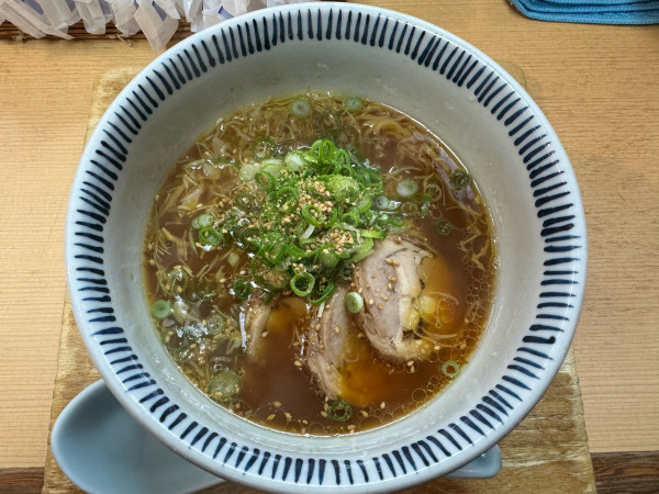 「とりそば 半麺　720円」@元祖岡山とりそば 太田の写真