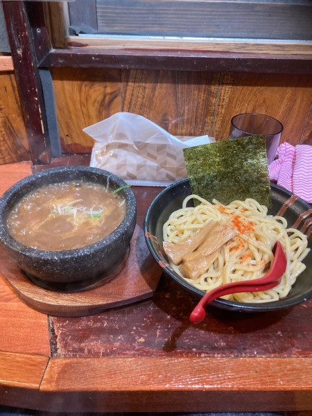 「石焼き麻婆つけ麺」@石焼拉麺ぶしの写真