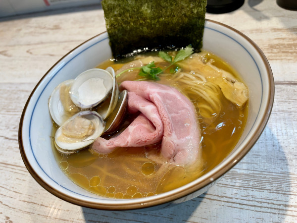 「蛤そば」@中華そば 四つ葉の写真