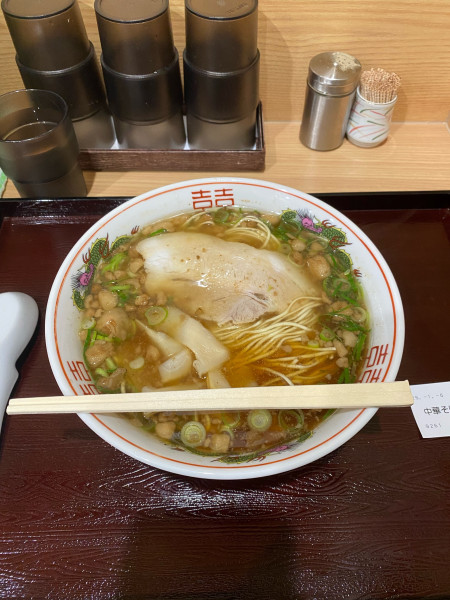 「尾道中華そば大盛」@尾道中華そば 渡なべの写真