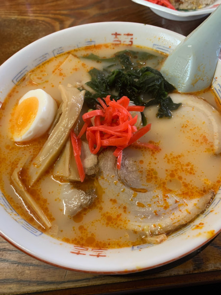 「豚骨チャーシューメン」@かわさきの写真