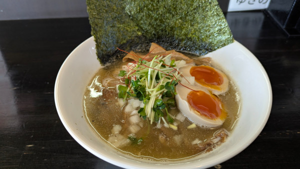 「特製煮干しらーめん 塩」@麺や 笑 ~Sho~の写真