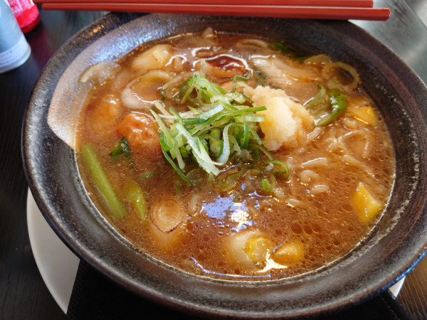 「和風カレーラーメン＋にんにく」@幸楽苑 ふじみ野店の写真