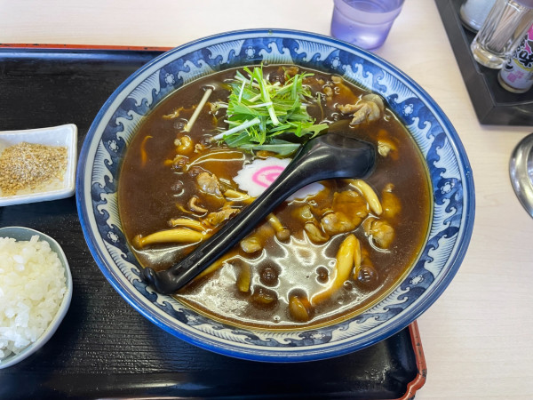 「カレー南蛮」@あぢとみ食堂の写真