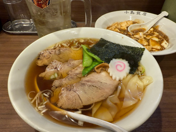 「チャーシューワンタンメン」@小島飯店の写真